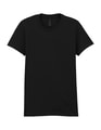 Dames T-shirt Gildan Softstyle 65000L Pitch Zwart
